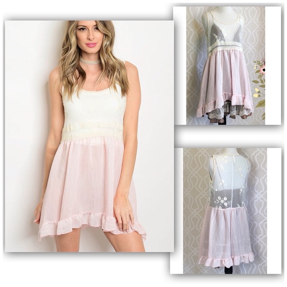 *LAST ONE!* Cotton Candy Babydoll Layering Tunic - Picture 7 of 8